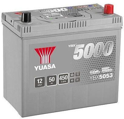 50Ah 450A right+ YBX5053