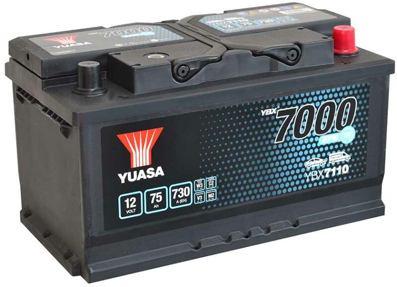 75Ah 730A right+ YBX7110