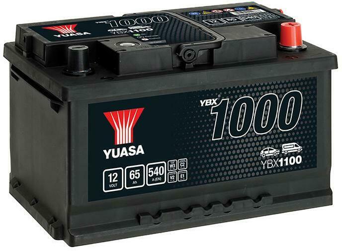 65Ah 540A right+ (YBX1100)