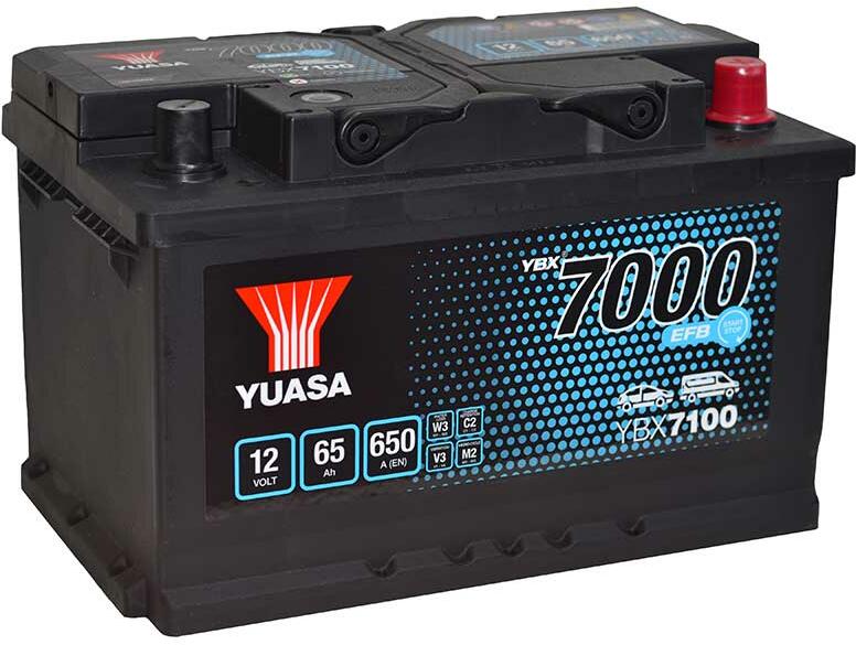 65Ah 650A right+ (YBX7100)