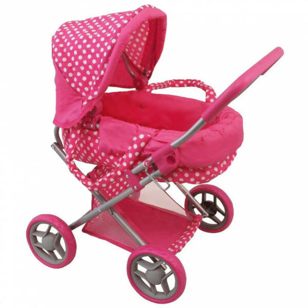 Vásárlás: Baby Mix Játék babakocsi pöttyös rózsaszín Játék babakocsi árak  összehasonlítása, Játékbabakocsipöttyösrózsaszín boltok