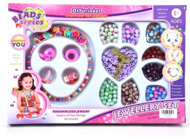 Beads Series ékszerkészítő szett gyöngyökkel és kiegészítőkkel (MKL108455)
