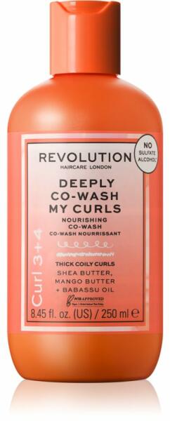 Vásárlás: Revolution Beauty Curl 3+4 Deeply Co-Wash My Curls Nourishing  sampon 250 ml Sampon árak összehasonlítása, Curl 3 4 Deeply Co Wash My  Curls Nourishing sampon 250 ml boltok