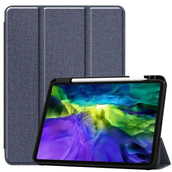 Vásárlás: ESR Apple iPad 11" (2020) tablet tok toll tartóval kék  (TABCASE-IPAD11PEN-BL) Tablet tok árak összehasonlítása, ESR Apple iPad 11  2020 tablet tok toll tartóval kék TABCASE IPAD 11 PEN BL boltok