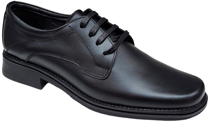 Ciucaleti Shoes Pantofi barbati eleganti din piele naturala, POLITIE /  POMPIERI, Negru, TEST74N (Pantof barbati) - Preturi