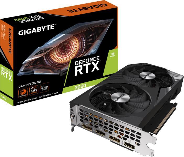 GeForce RTX 3060 GAMING 8G GDDR6 OC (N3060GAMING OC-8GD)