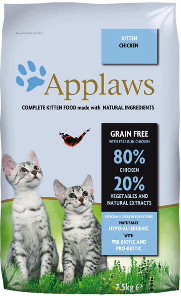 Applaws Kitten 2x7,5 kg Храна за котки Цени, оферти и мнения, списък с  магазини, евтино Applaws Kitten 2x7,5 kg