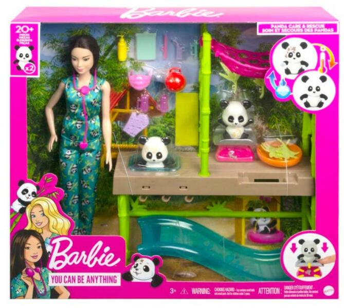 Vásárlás: Mattel Barbie- Pandaovi (HKT77) Barbie baba árak  összehasonlítása, Barbie Pandaovi HKT 77 boltok