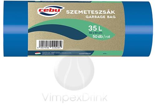 Szemeteszsák 35 liter 50 db/roll - alkuguru