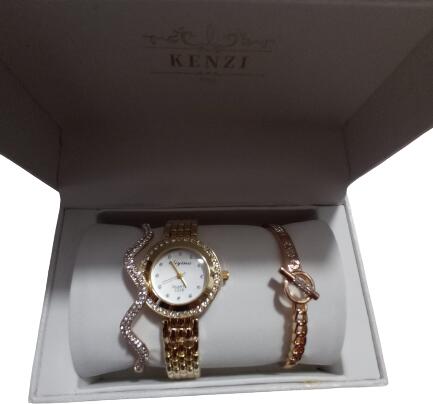 Kenzi Set cadou femei Model 2 Kenzi 3 piese - auriu (Bijuterii) - Preturi