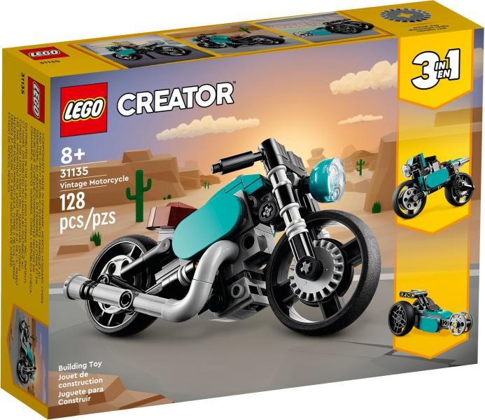Vásárlás: LEGO® Creator 3-in-1 - Veterán motorkerékpár (31135) LEGO árak  összehasonlítása, Creator 3 in 1 Veterán motorkerékpár 31135 boltok