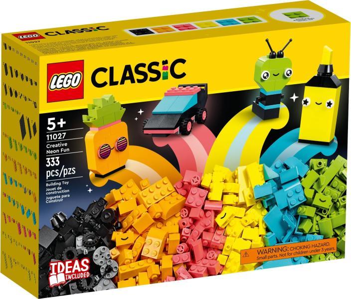 Vásárlás: LEGO® Classic - Kreatív neon kockák (11027) LEGO árak  összehasonlítása, Classic Kreatív neon kockák 11027 boltok