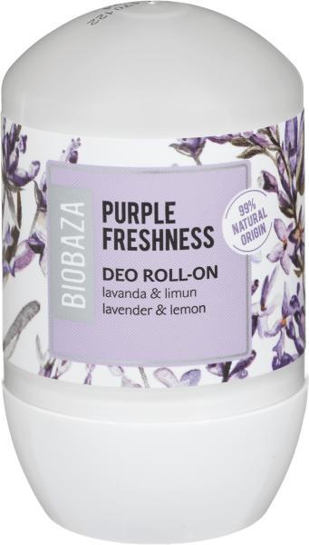 BIOBAZA Purple Freshness roll-on 50 ml (Deodorant) - Preturi