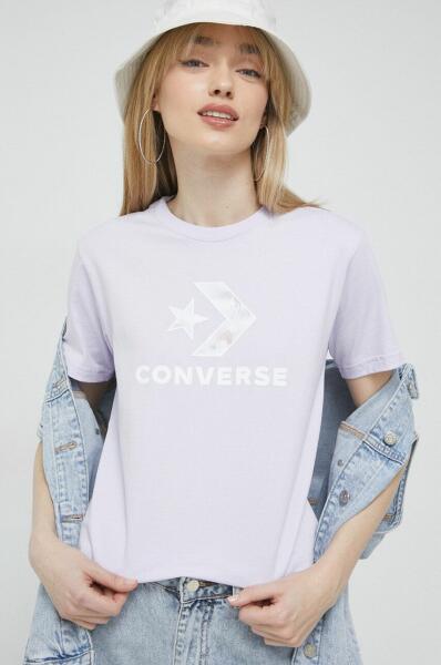 Vásárlás: Converse pamut póló lila - lila XS - answear - 9 990 Ft Női póló  árak összehasonlítása, pamut póló lila lila XS answear 9 990 Ft boltok