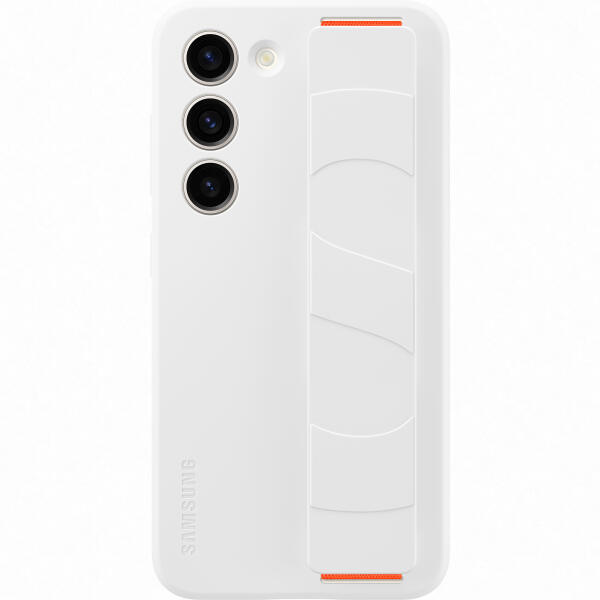 Galaxy S23 Silicone Grip case white (EF-GS911TWEGWW)