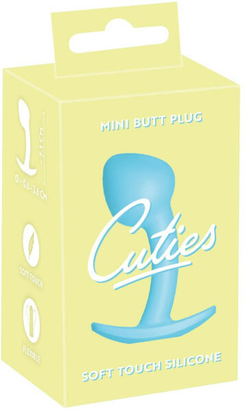 Cuties Mini Butt Plug - Blue
