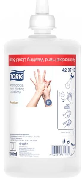 alkoholmentes fertőtlenítő folyékony szappan S1 1 l (420710)