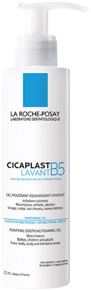 Cicaplast Lavant B5 tisztító és bőrnyugtató habzó gél 200 ml