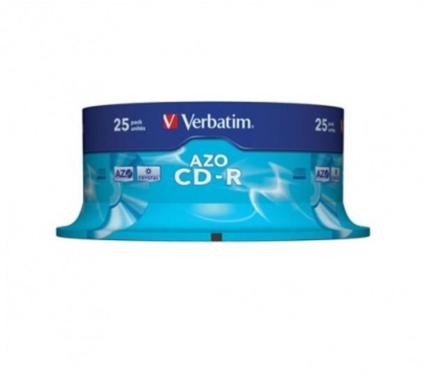 Verbatim CDV7052B25 CD-R Crystal cake box CD lemez 25db/csomag (43352) írható  CD, DVD vásárlás, olcsó Verbatim CDV7052B25 CD-R Crystal cake box CD lemez  25db/csomag (43352) írható DVD, CD árak, akciók