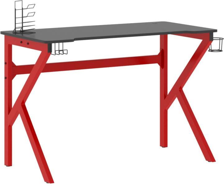 Vásárlás: vidaXL 110x60x75 cm K Black/Red (325403) Gamer asztal árak  összehasonlítása, 110 x 60 x 75 cm K Black Red 325403 boltok