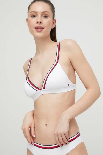 bikini felső fehér, enyhén merevített kosaras - fehér XS - answear - 15 990  Ft