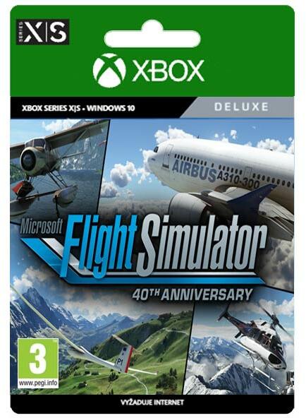V s rl s Microsoft Flight Simulator 40th Anniversary Deluxe Xbox 