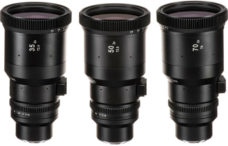 SLR Magic 2x Anamorphot-CINE Lens Set 35/50/70mm Lenses (MFT Mount)  (Obiectiv aparat foto) - Preturi