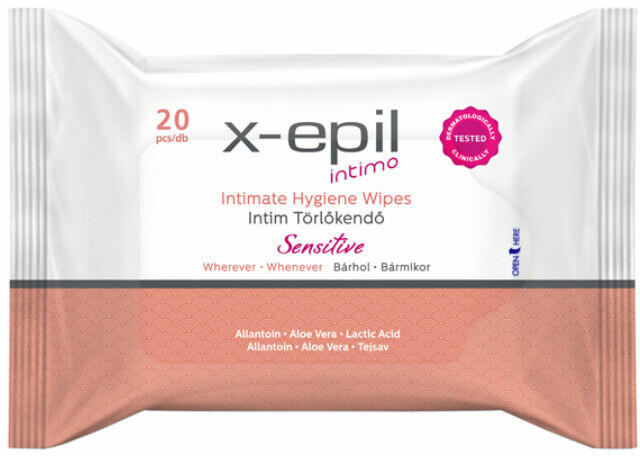 Vásárlás: X-Epil intimo intim törlőkendő-sensitive 20 db - vital-max Női  higiéniai termék árak összehasonlítása, intimo intim törlőkendő sensitive  20 db vital max boltok
