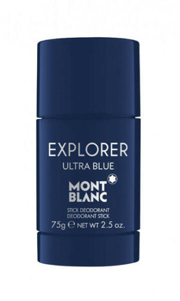 Mont Blanc Explorer Ultra Blue deo stick 75 ml dezodor vásárlás, olcsó Mont  Blanc Explorer Ultra Blue deo stick 75 ml izzadásgátló árak, akciók