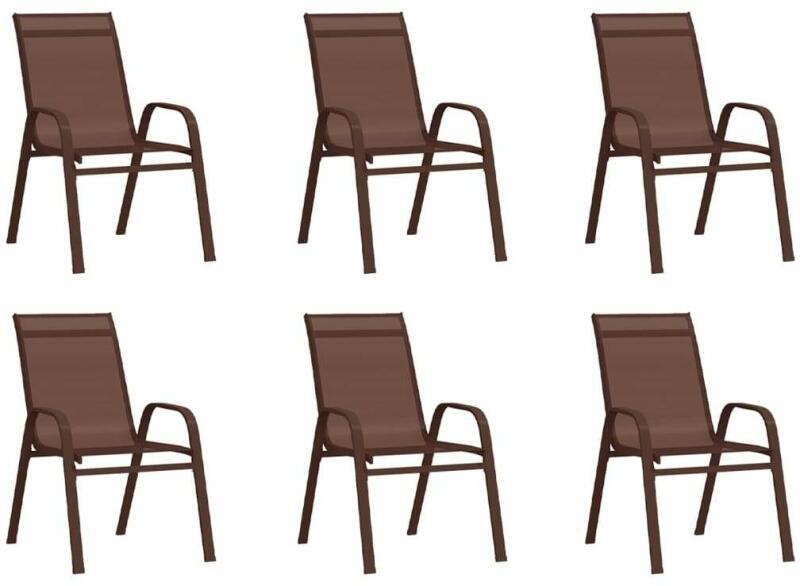 Vásárlás: vidaXL 6db textilén rakásolható kerti szék (318783/4/5) Kerti szék  árak összehasonlítása, 6 db textilén rakásolható kerti szék 318783 4 5  boltok