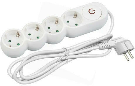 4 Plug 1,5 m Switch (ESERS1.5G4-1.5-SW)