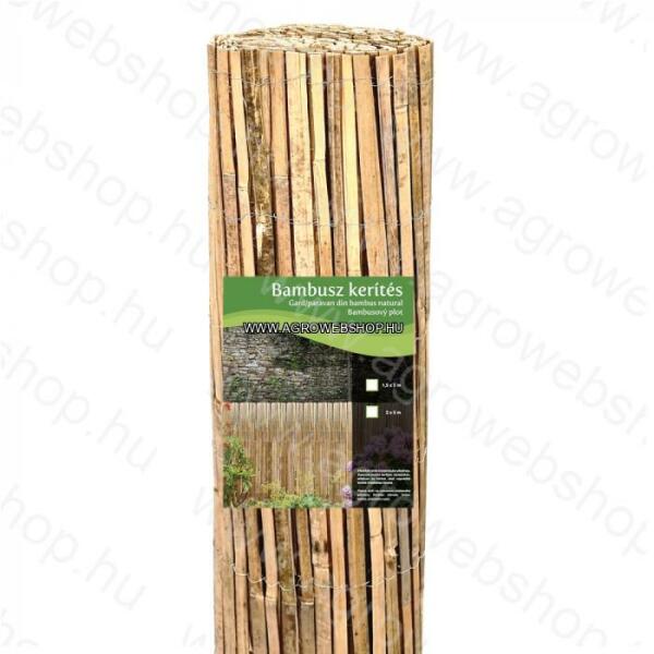 Vásárlás: BAMBUSZNÁD KERÍTÉS 1, 5 X 5 M - Uv stabil természetes bambusz  anyagú kerítés illetve kerítésre belátásgátló árnyékoló takaró - Bamboo  fence - - agrowebshop - 17 900 Ft Árnyékoló háló,