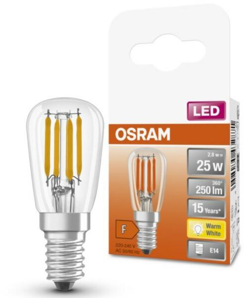 E14 T26 LED Special 2, 8W 250lm 2700K melegfehér 320° - 25W izzó helyett (4058075432871)