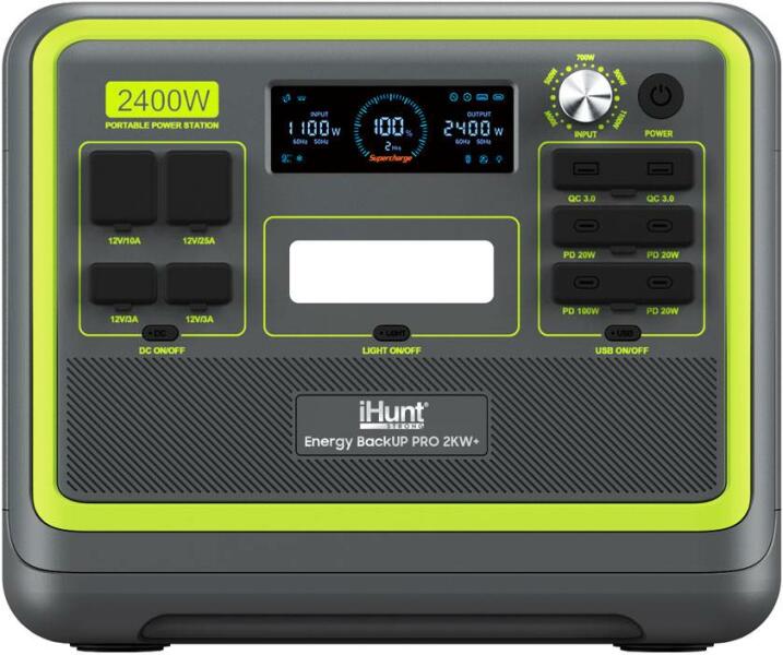 iHunt Statie electrica portabila iHUNT Energy BackUp Pro 2KW+ (ihunt-energy-backup-pro-2kw)  (Baterie externă USB Power Bank) - Preturi