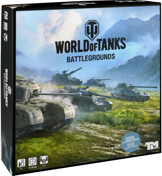 World of Tanks World of Tanks, Battlegrounds, 1-4 jucatori, Joc de societate  (96490) (Joc de societate) - Preturi