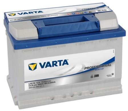 VARTA Professional Starter 74Ah 680A (930 074 068) vásárlás, Autó  akkumulátor bolt árak, akciók, autóakku árösszehasonlító