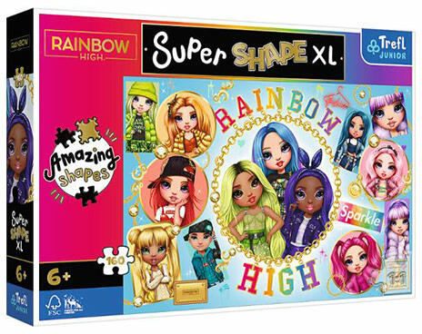 Rainbow High - Varázslatos színvilág XL puzzle 160 db-os (50027)
