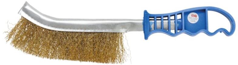 Drótkefe Féknyereg tisztító kefe - sárgaréz anyagból - 260 mm - BGS (9-3173)