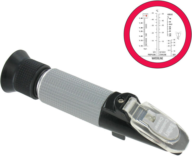Refraktométer, 5 funkciós -ADBLUE- piros beépített LED lámpával Hubi (HU13002)