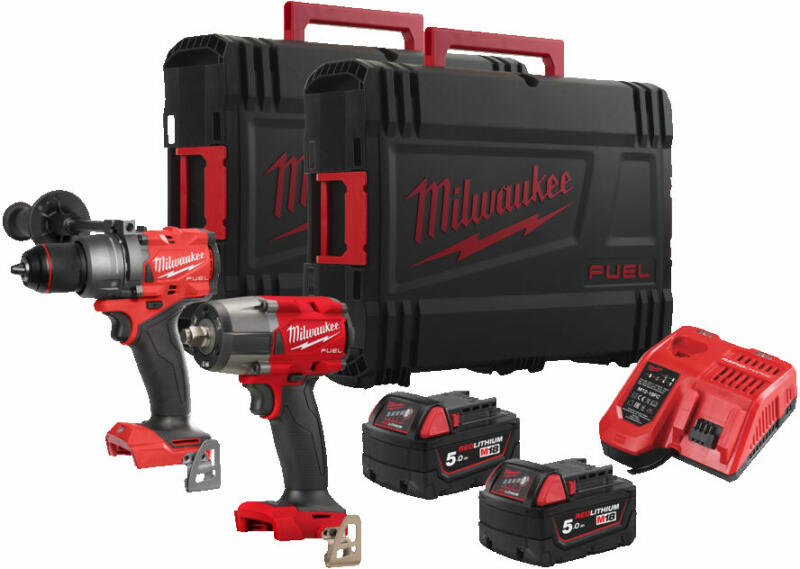 Milwaukee M18 FPP2F3-502X (4933492518) (Set scule) - Preturi