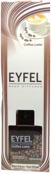 Eyfel Odorizant camera cu betisoare aroma de CAFEA cu LAPTE 120 ml, Eyfel  (Parfum de camere) - Preturi