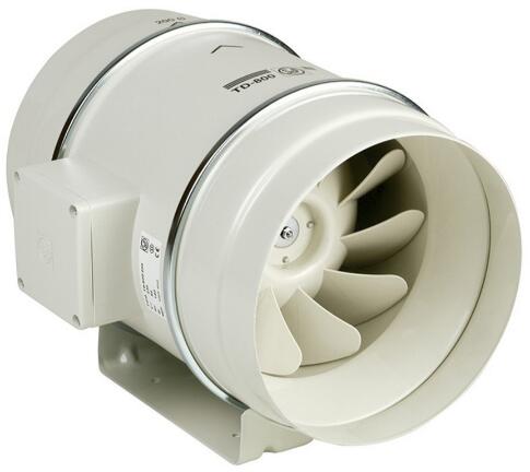 S&P Ventilator de tubulatura, 360 m³/h, Soler&Palau TD-350/125 MixVent  (5211306500) (Ventilator aerisire) - Preturi