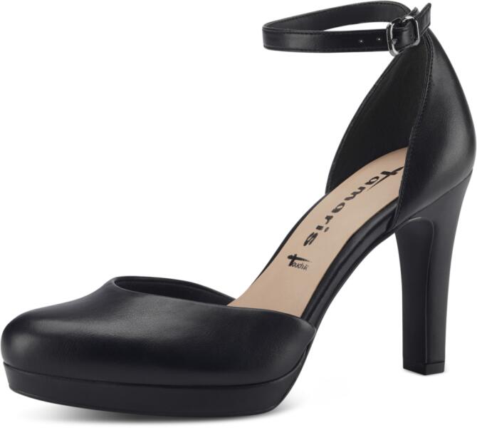 Vásárlás: Tamaris női fekete magassarkú bokapántos nyitott cipő  (1-1-24402-20-020) Női cipő árak összehasonlítása, női fekete magassarkú  bokapántos nyitott cipő 1 1 24402 20 020 boltok