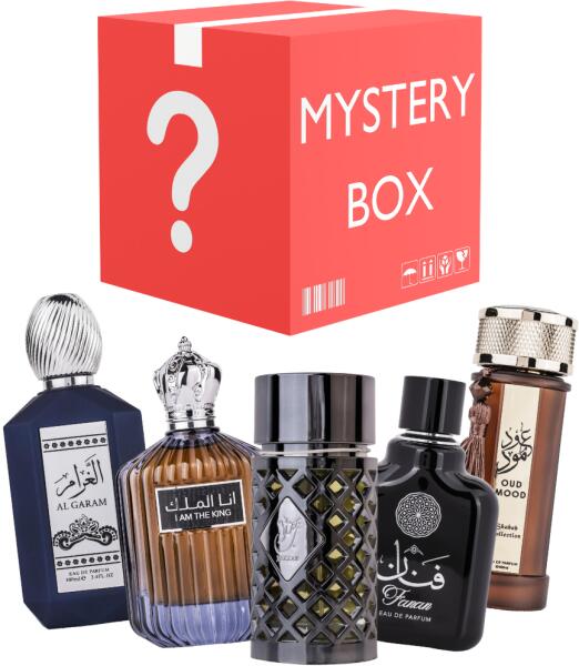 Ard al Zaafaran Mystery Box - Barbati - Oferta 5 Parfumuri (Pachete de  cadouri) - Preturi