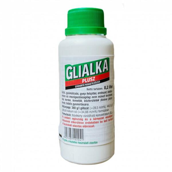 Vásárlás: Glialka totális gyomirtó permetezőszer 200 ml (csak személyes  átvétellel rendelhető) Növényvédőszer, tápoldat árak összehasonlítása,  Glialka totális gyomirtó permetezőszer 200 ml csak személyes átvétellel  rendelhető boltok