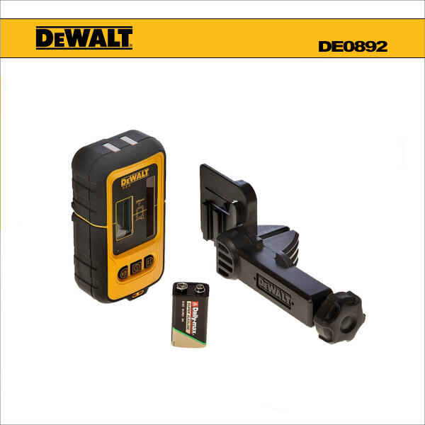 Vásárlás: DEWALT Szintezőlézer, vonallézer-detektor(jelfogó) 9V -piros  lézerhez - DeWalt (DE0892) Lézeres távolságmérő árak összehasonlítása,  Szintezőlézer vonallézer detektor jelfogó 9 V piros lézerhez DeWalt DE 0892  boltok