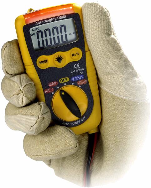 Multiméter, digitális MINI 3in1 DC 600 / AC 600V - Hubitools (HU31011)