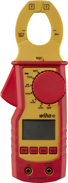 Multimeter, lakatfogós DC 1000V / AC 1500V True RMS CAT IV. - Wiha (SB25551) (WH-45219)