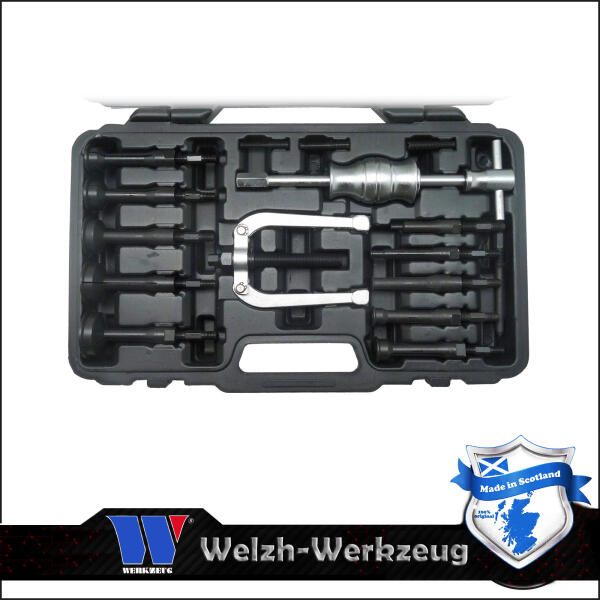 Csapágylehúzó készlet belső 8-58 mm + csúszókalapács - profi - Welzh (78910-WW)