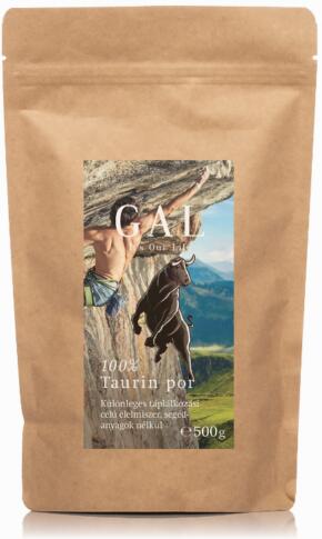 100% Taurin italpor (utántöltő) 500 g